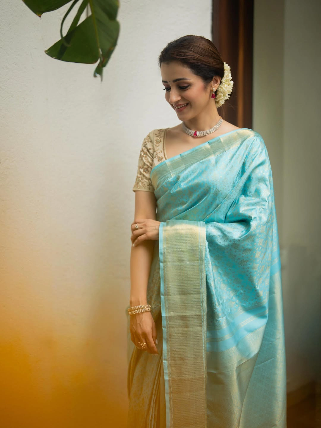 Trisha Krishnan Traditional Saree Looks