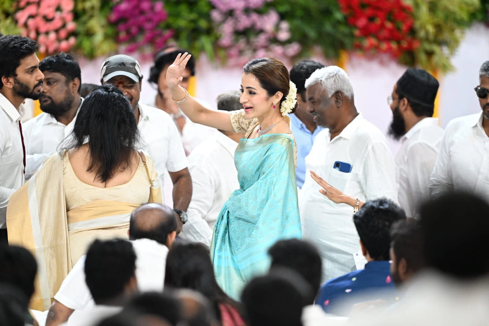 Trisha Krishnan Traditional Saree Looks