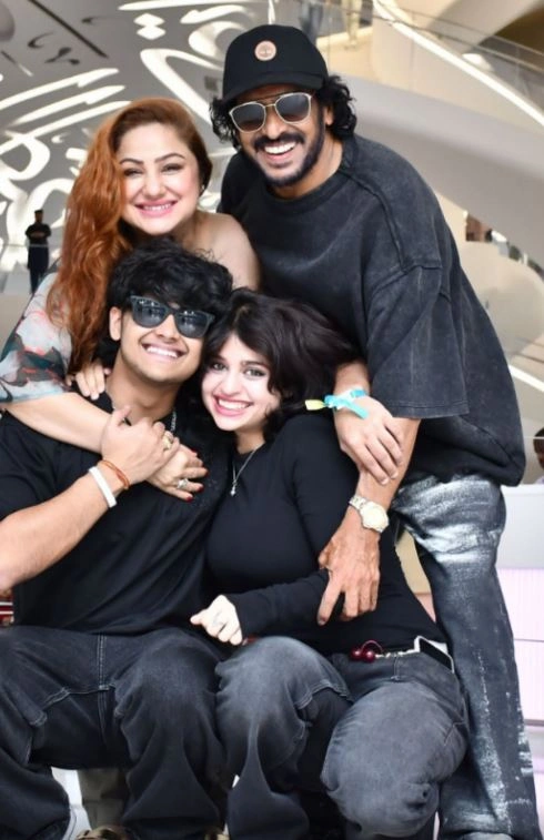 Kannada Star Hero Upendra Children