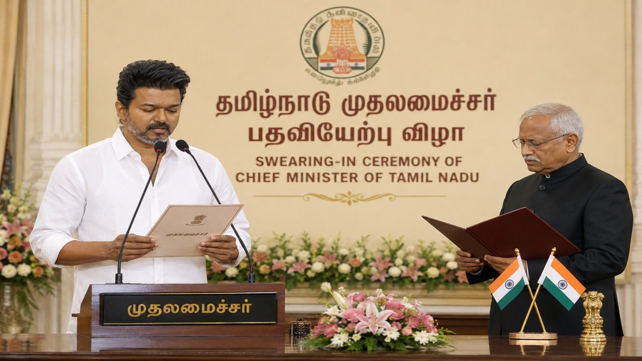 Vijay TVK Government : బ్రేకింగ్ న్యూస్..  తొలగిన అడ్డంకులు.. విజయ్ కి ఫుల్ మెజారిటీ.. సీఎంగా ప్రమాణ స్వీకారం ఎప్పుడంటే..