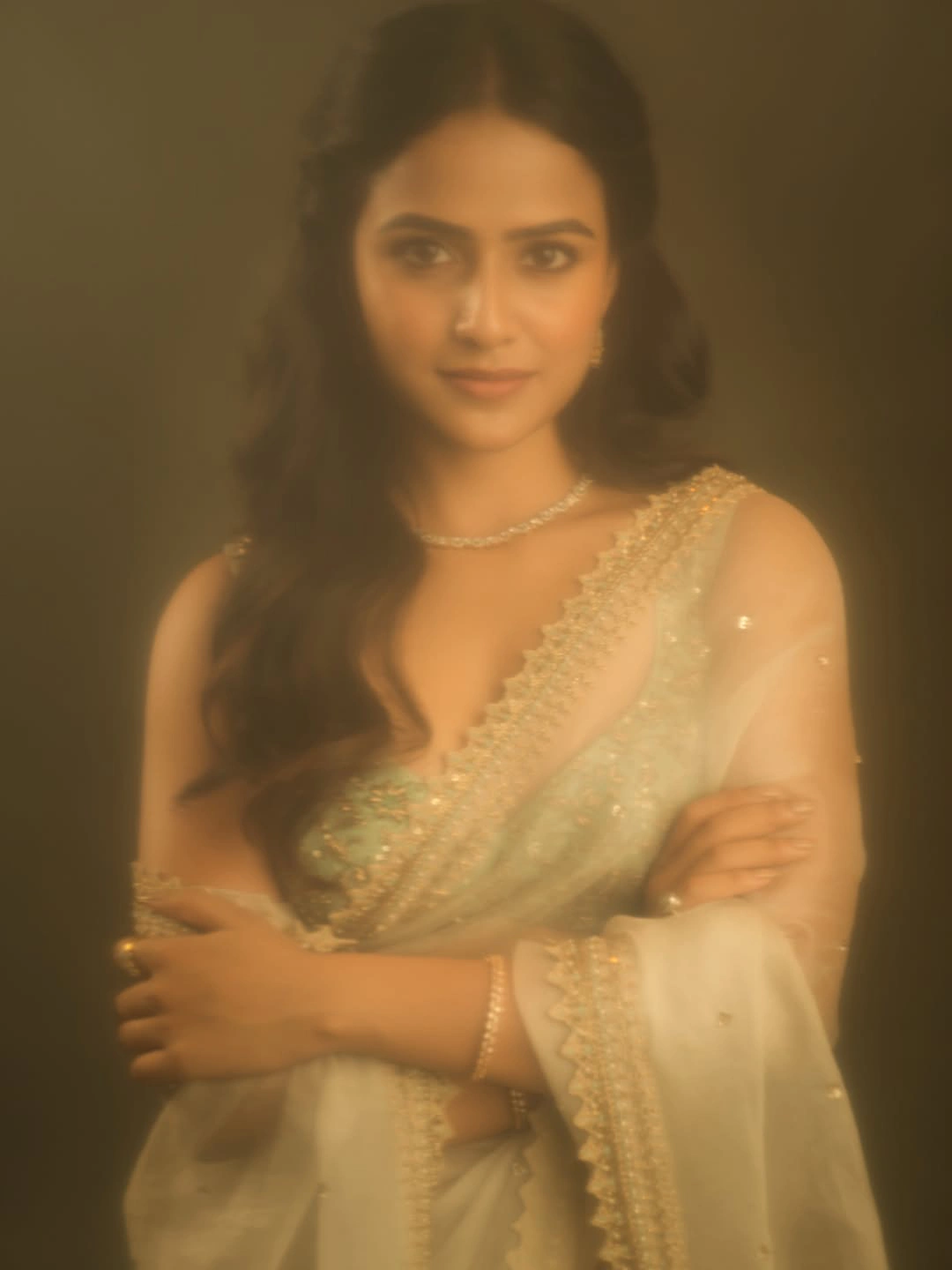 Vaishnavi Chaitanya Simple Looks in Saree
