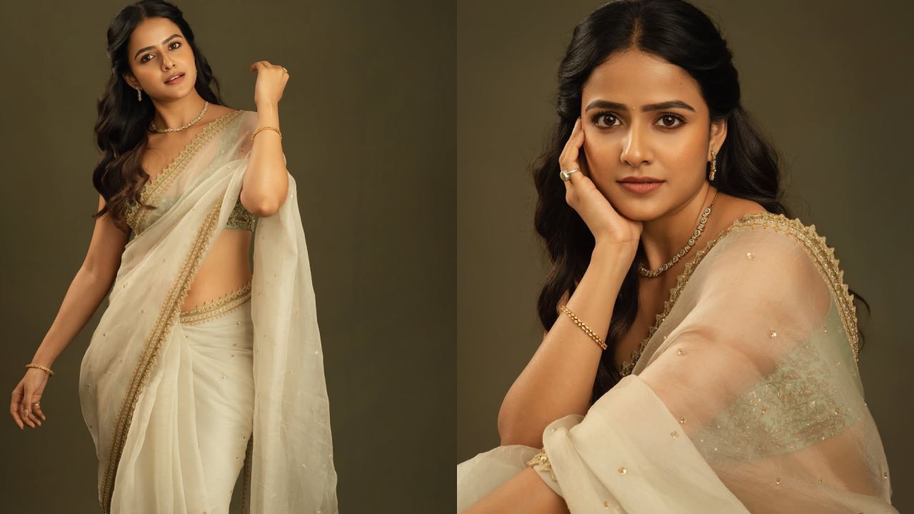 Vaishnavi Chaitanya : చీరకట్టులో వైష్ణవి చైతన్య వయ్యారాలు.. ఫొటోలు..