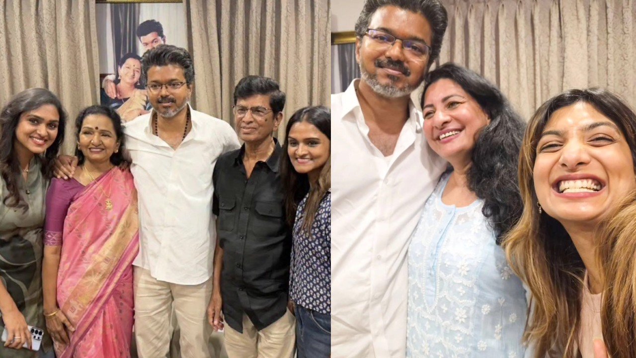 Vijay : ఎన్నికల్లో గెలిచాక ఫ్యామిలీతో విజయ్ ఫొటోలు..