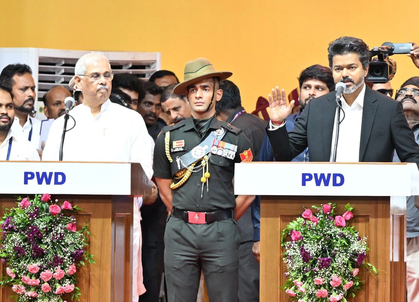 Vijay Takes Oath as Tamilnadu CM