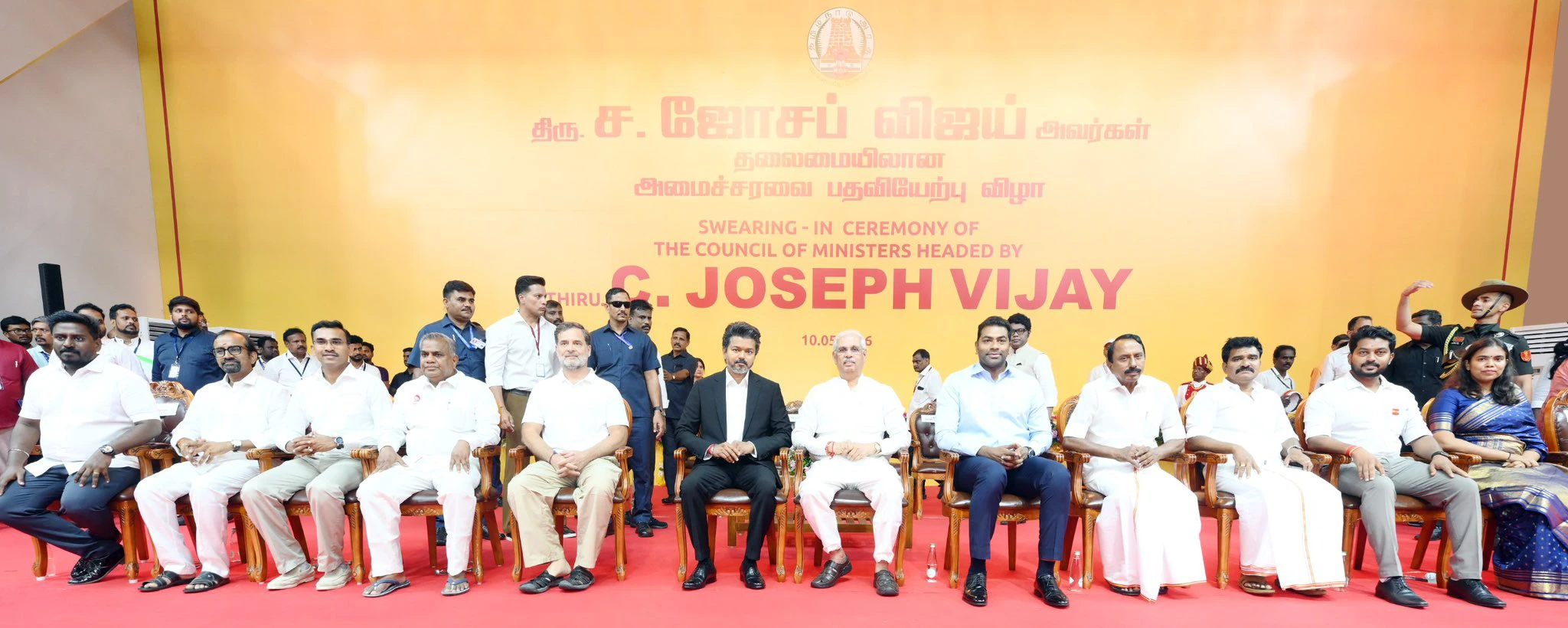 Vijay Takes Oath as Tamilnadu CM