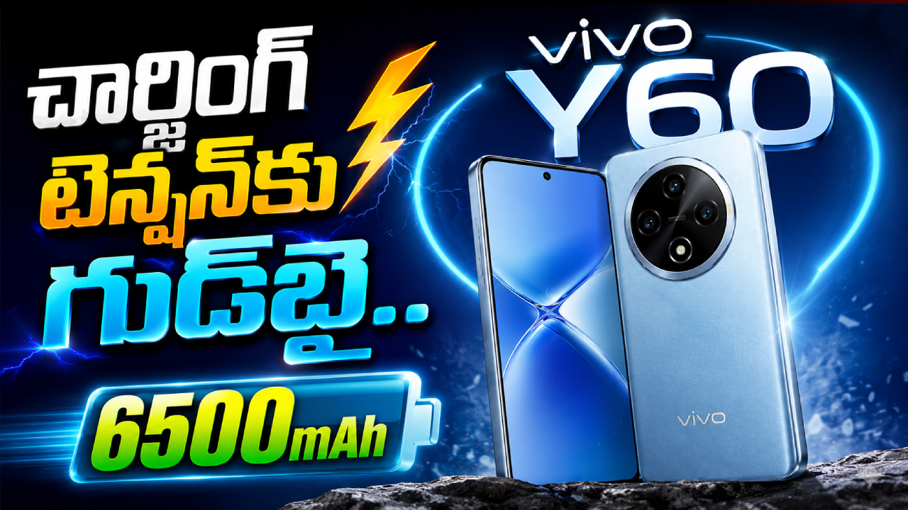 Vivo Y60 Launch : తక్కువ ధరలో భారీ బ్యాటరీ.. కొత్త వివో Y60 ఫోన్ కేక.. ఫీచర్ల కోసమైన కొనేస్తారు!