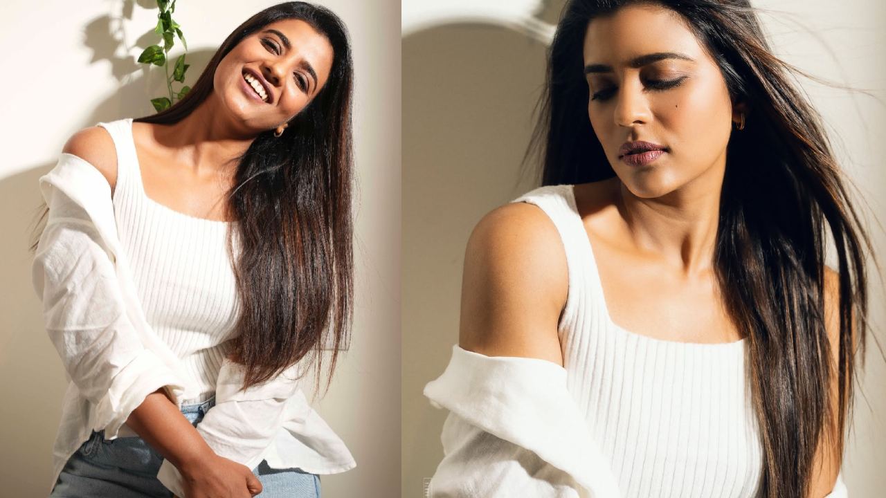 Aishwarya Rajesh: వైట్ డ్రెస్సులో ఐశ్వర్య రాజేష్ సొగసు.. క్రేజీ ఫోజులకు నెటిజన్లు ఫిదా