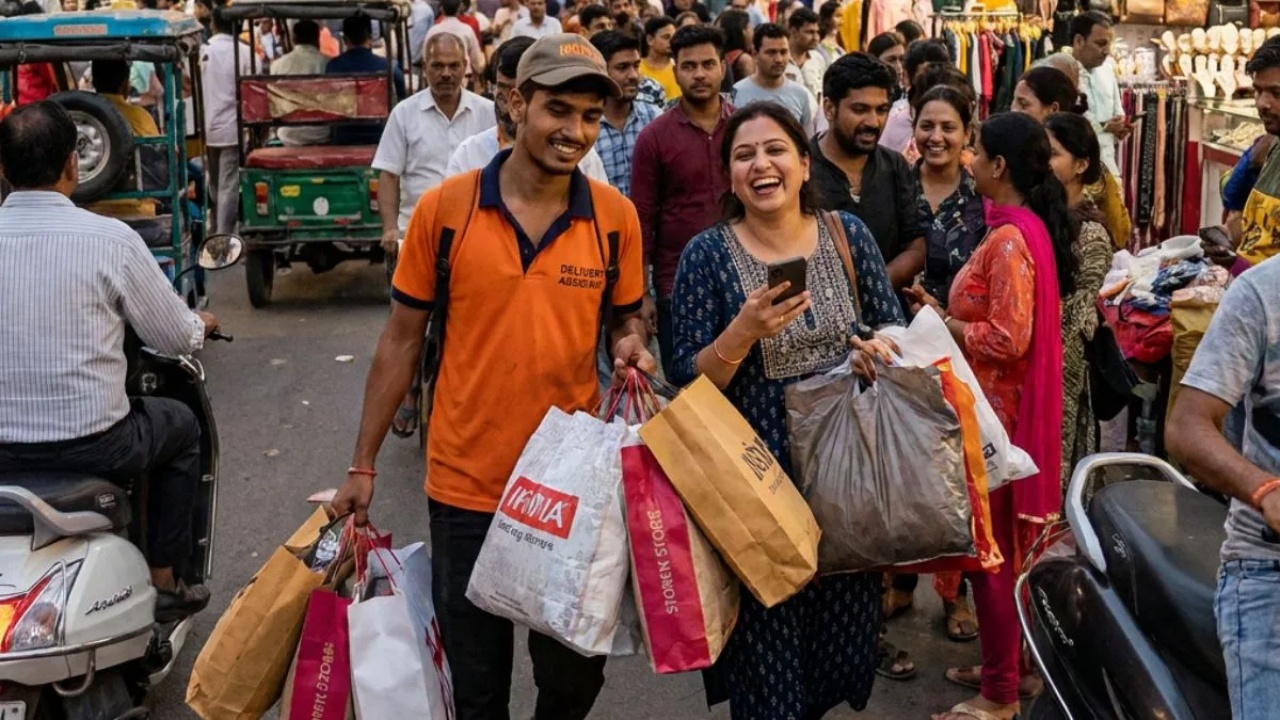 Delhi Carrymen : మీరు షాపింగ్ చేయండి.. మేం బ్యాగులు మోస్తాం.. జస్ట్ రూ.150కే.. ఇక భర్తలకు రెస్ట్
