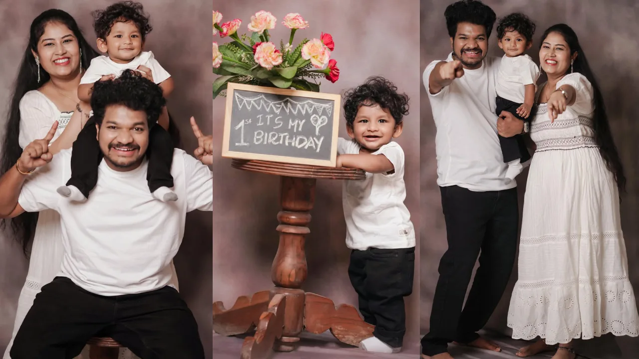jabardasth mukku avinash son first birthday celebration