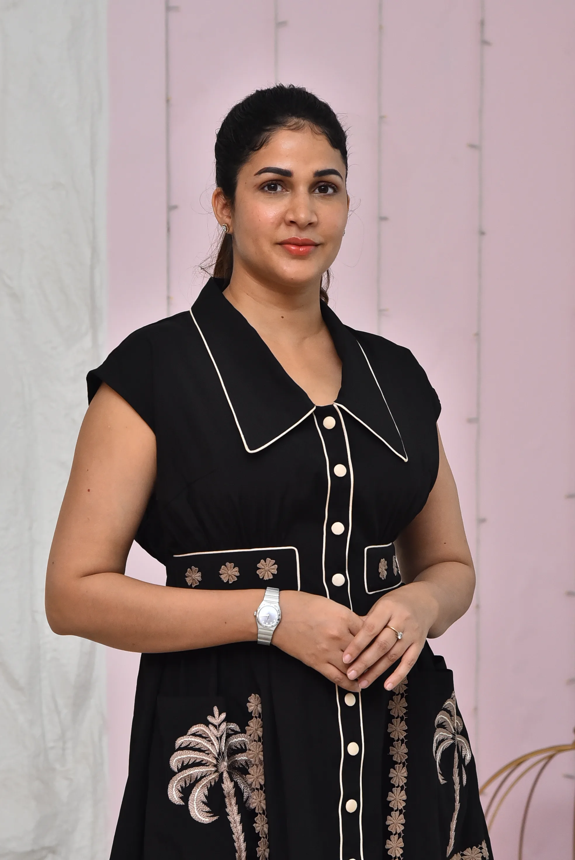 lavanya tripathi in sathi leelavathi movie promotions