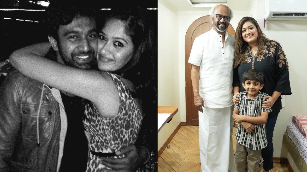 Meghana Raj : చనిపోయిన హీరో కలని తీర్చిన భార్య.. రజినీకాంత్ తో ఫొటోలు షేర్ చేసి..