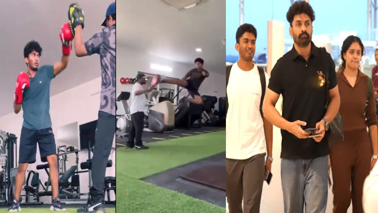 Kalyan Ram Son: కళ్యాణ్ రామ్ కొడుకును చూశారా.. కిక్ బాక్సింగ్ కుమ్మేస్తున్నాడు.. క్రేజీ వీడియో వైరల్ అవుతోంది