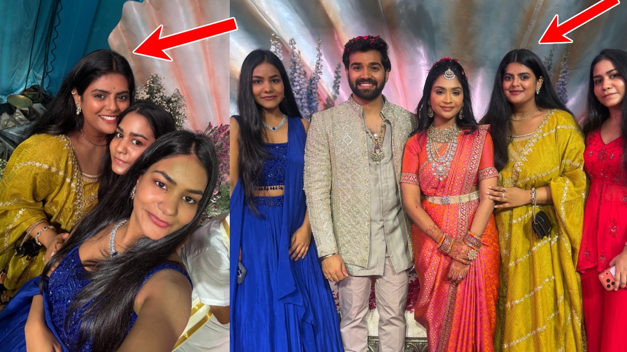 Pavithra Puri Enjoying in Bandla Ganesh Daughter Engagement