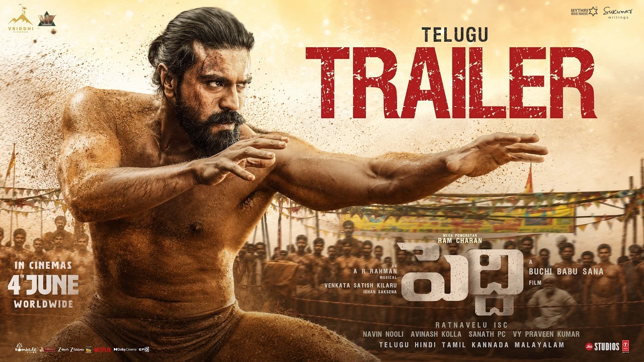Peddi Trailer : రామ్ చరణ్ ‘పెద్ది’ ట్రైలర్ వచ్చేసింది.. చరణ్ కష్టం మాములుగా లేదుగా..