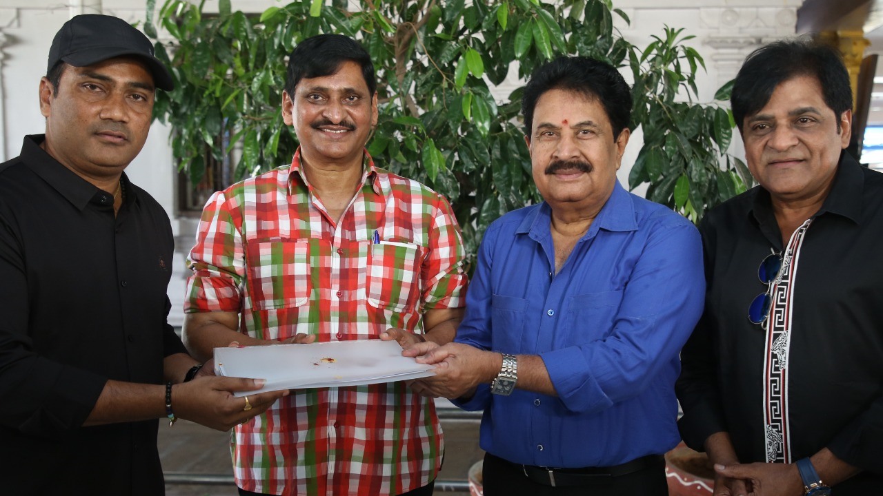New Movie Opening : ఎస్‌.వి.కృష్ణారెడ్డి అతిధిగా కొత్త సినిమా ఓపెనింగ్..