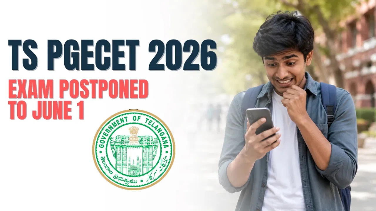 TG PGECET 2026 : అలర్ట్.. పీజీఈసెట్ 2026 పరీక్ష వాయిదా.. కారణమిదే.. కొత్త తేదీ ఎప్పుడంటే..
