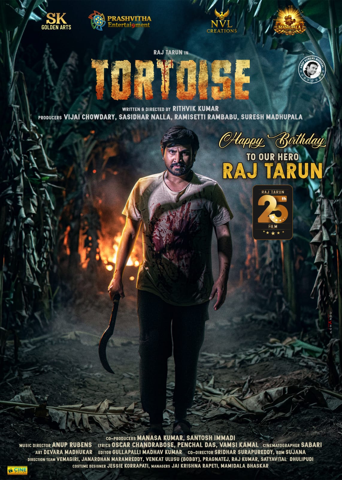 Raj Tarun New Movie Tortoise First Look Released 