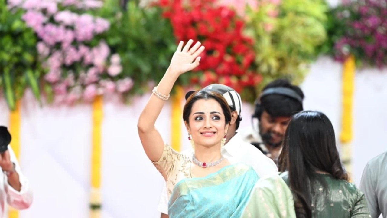 Trisha : విజయ్ సీఎం అయ్యాక.. త్రిష మొదటి సినిమా ఈవెంట్.. హైదరాబాద్ లోనే.. ఎక్కడ? ఎప్పుడు?