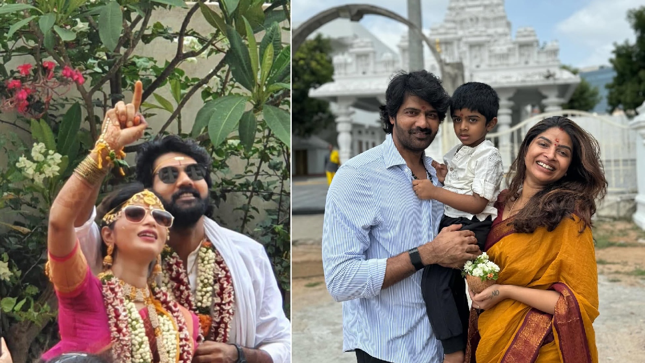 Naveen Chandra : పెళ్లై ఆరేళ్లు.. న‌వీన్ చంద్ర వెడ్డింగ్ యానివ‌ర్స‌రీ ఫోటోలు వైర‌ల్‌..