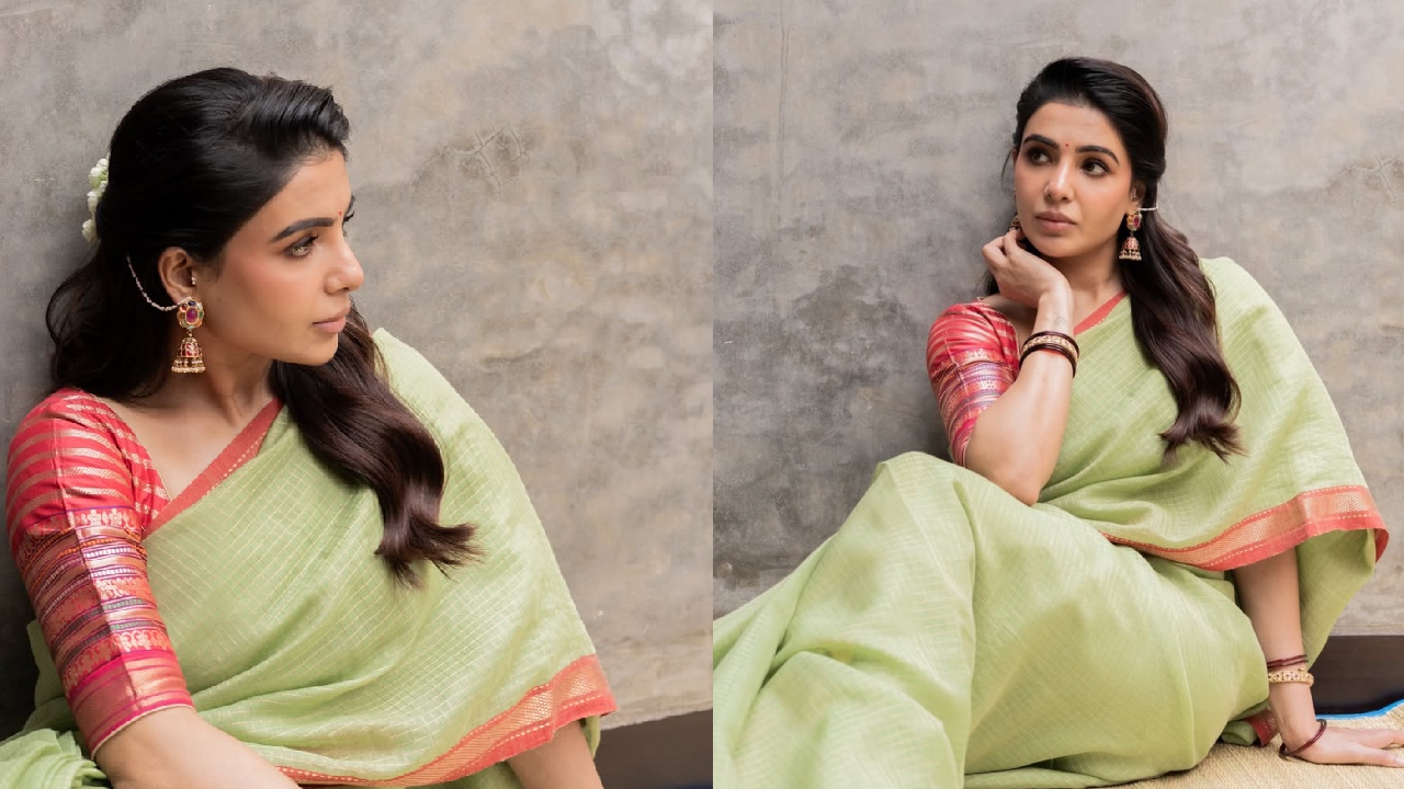 Samantha : చీరలో స‌మంత.. లేటెస్టు ఫోటోలు వైర‌ల్‌