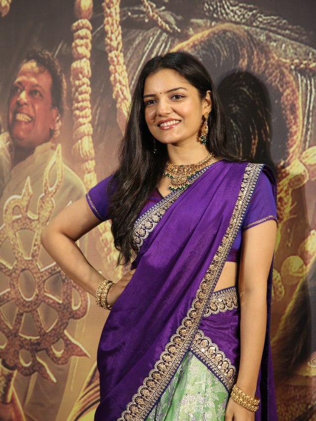 Ambika Vani Stunning Looks in Half Saree