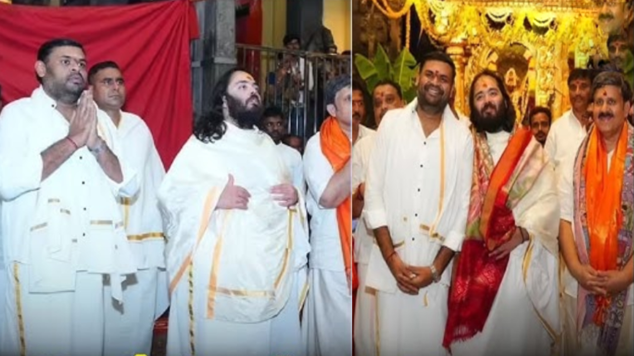 Anant Ambani: శ్రీకాళహస్తి ఆలయాన్ని సందర్శించిన అనంత్ అంబానీ.. ఆలయానికి రూ.48 కోట్ల భారీ విరాళం