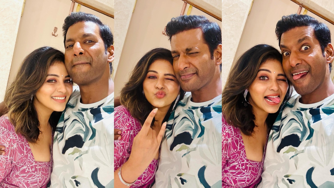 Vishal-Anjali : బోలెండ ప్రేమ‌తో అంటూ విశాల్‌తో ఉన్న ఫోటోల‌ను షేర్ చేసిన అంజ‌లి..
