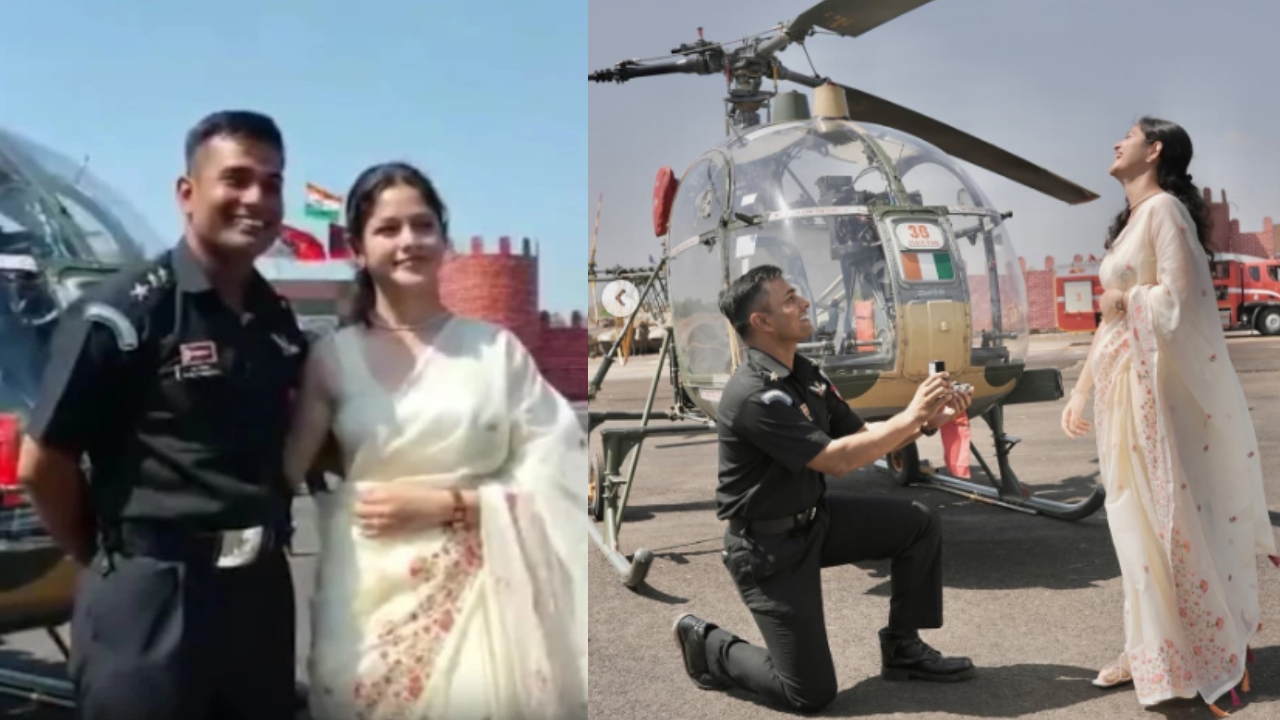 Army Captain Proposal: ప్రేమ గెలిచింది.. కానీ ప్రోటోకాల్ తప్పింది.. ఆర్మీ కెప్టెన్ రొమాన్స్ పై రక్షణ శాఖ సీరియస్