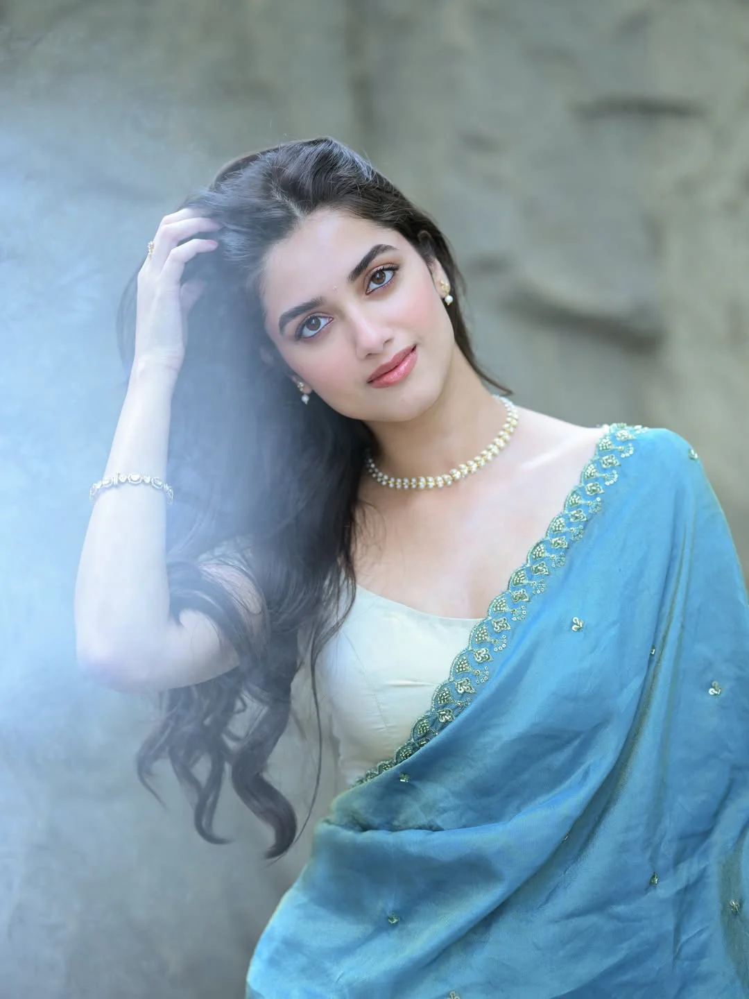 Bhagyashri Borse Stunning Looks in Saree
