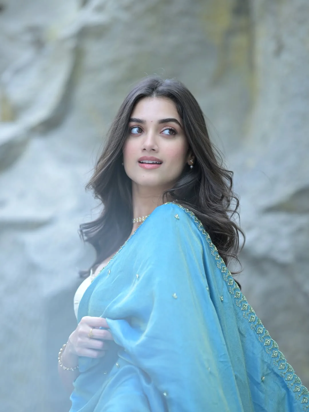 Bhagyashri Borse Stunning Looks in Saree