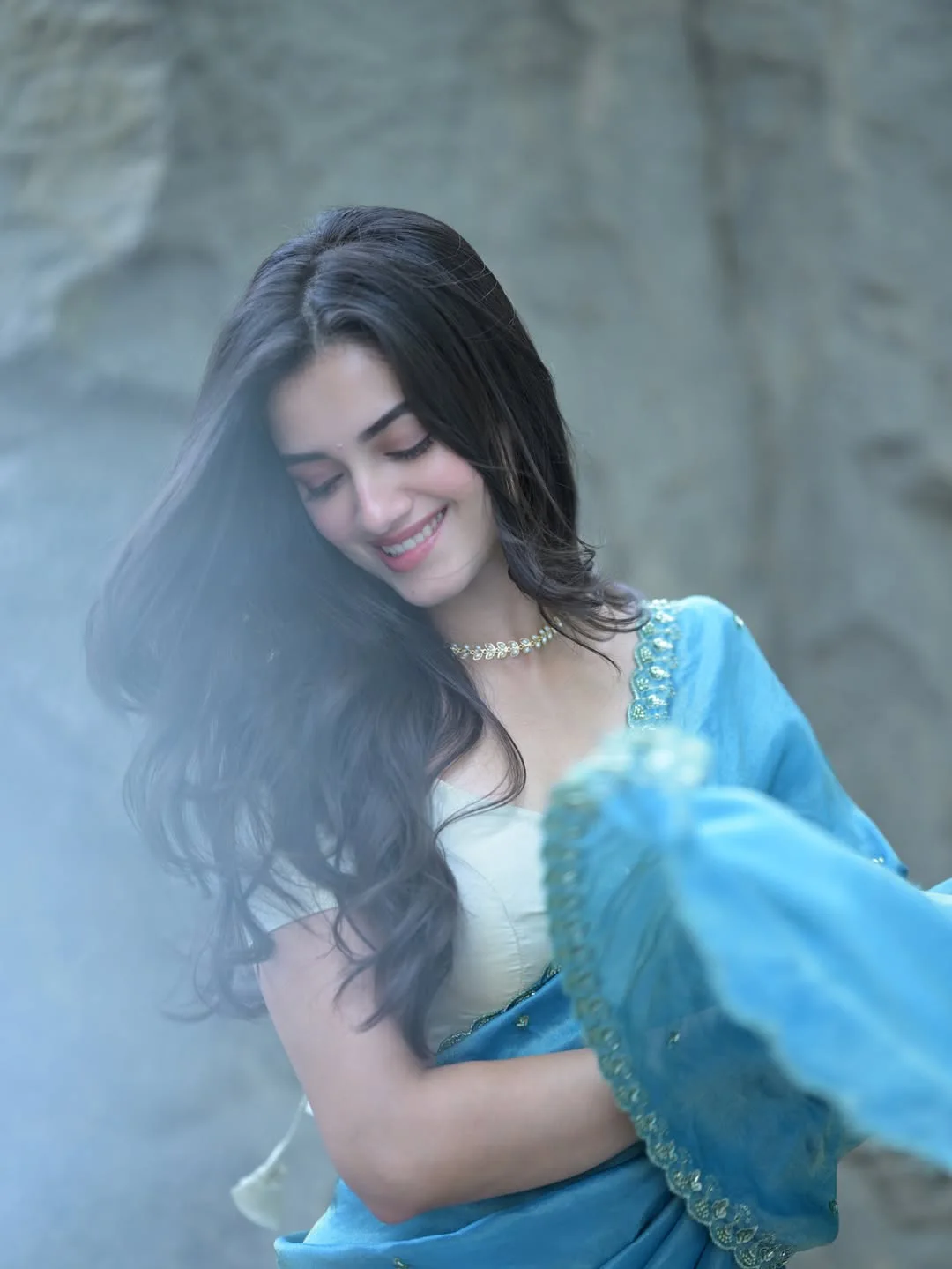 Bhagyashri Borse Stunning Looks in Saree