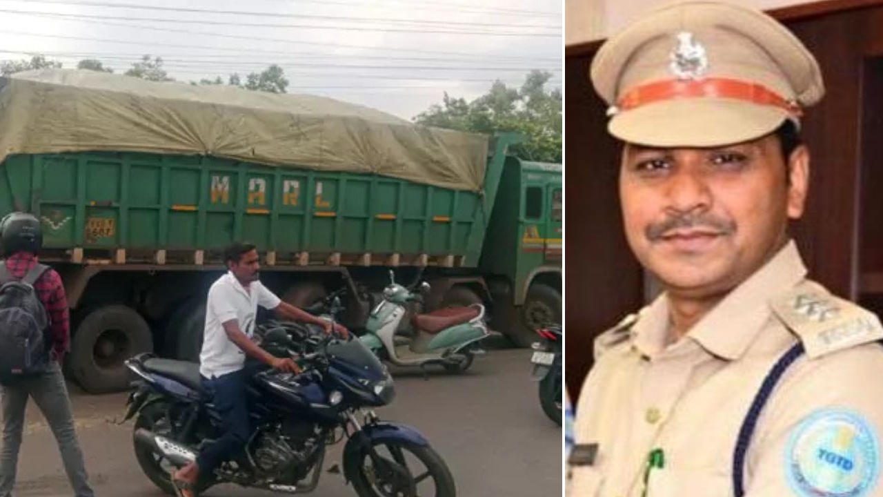 Jayashankar Bhupalpally : జయశంకర్ భూపాలపల్లి జిల్లాలో ఘోరం.. వాహనాలు తనిఖీ చేస్తుండగా డీటీవోపైకి దూసుకెళ్లిన బొగ్గు టిప్పర్..