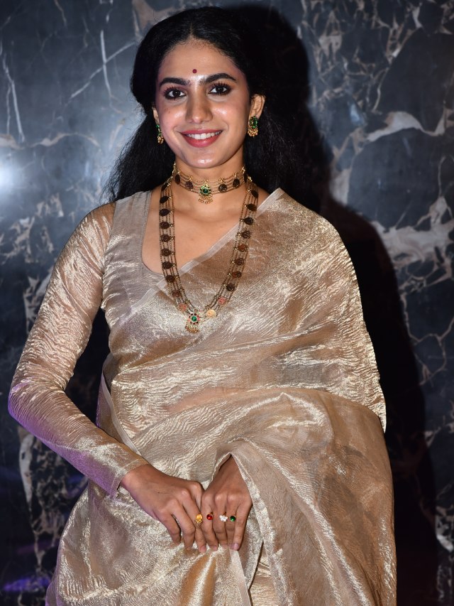 Deepa Thomas at Rao Bahadur Trailer Event