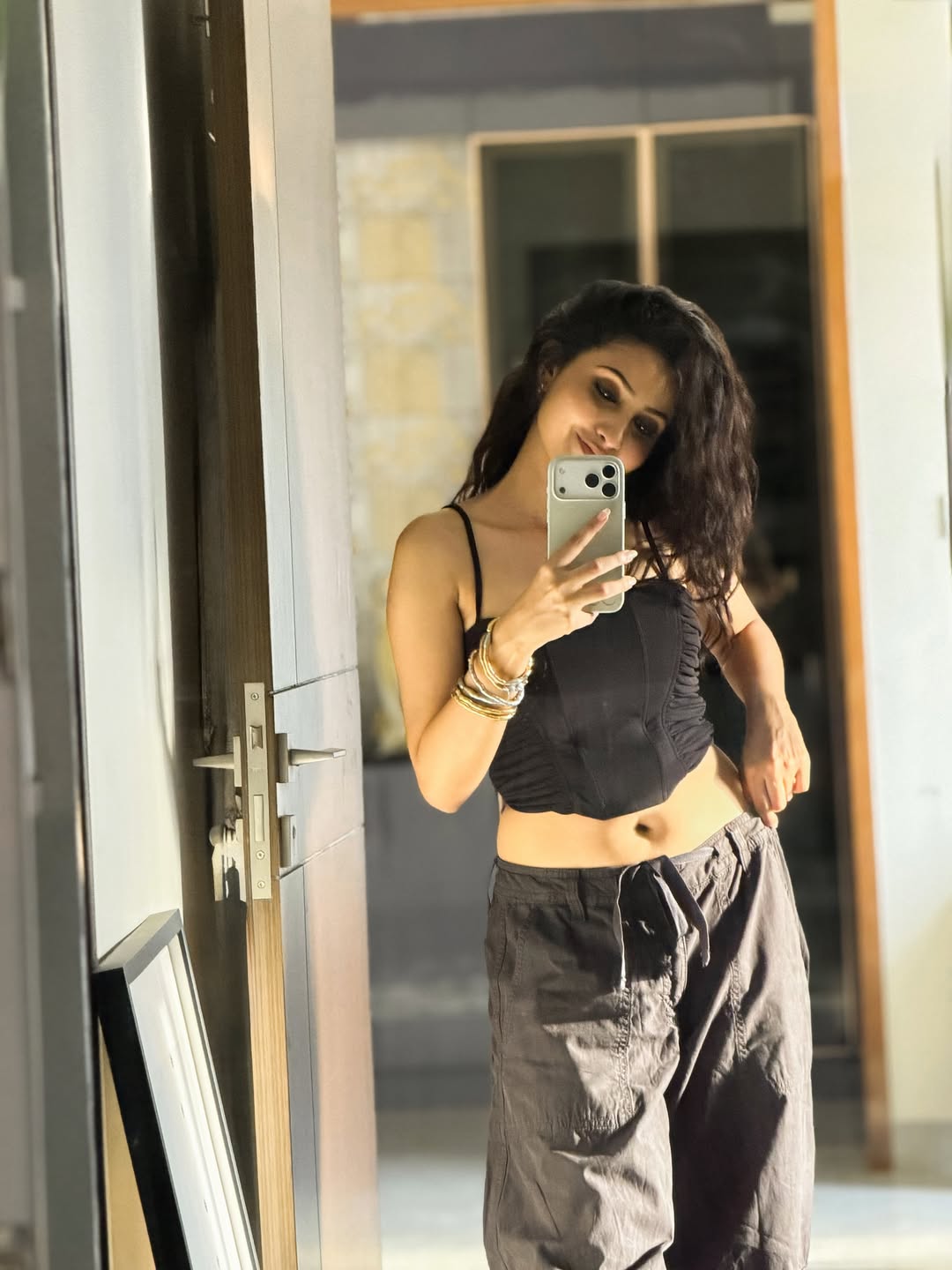 Deepika Pilli Sizzling Looks in Black Dress
