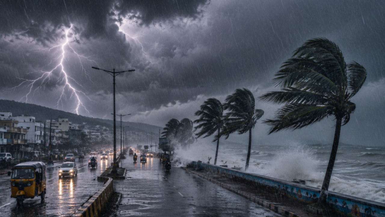 Ap Rains: ఏపీలో ద్రోణి ప్రభావం.. రేపు భారీ వర్షాలు, పిడుగులు పడే అవకాశం.. ప్రజలకు విపత్తుల నిర్వహణ సంస్థ హెచ్చరికలు