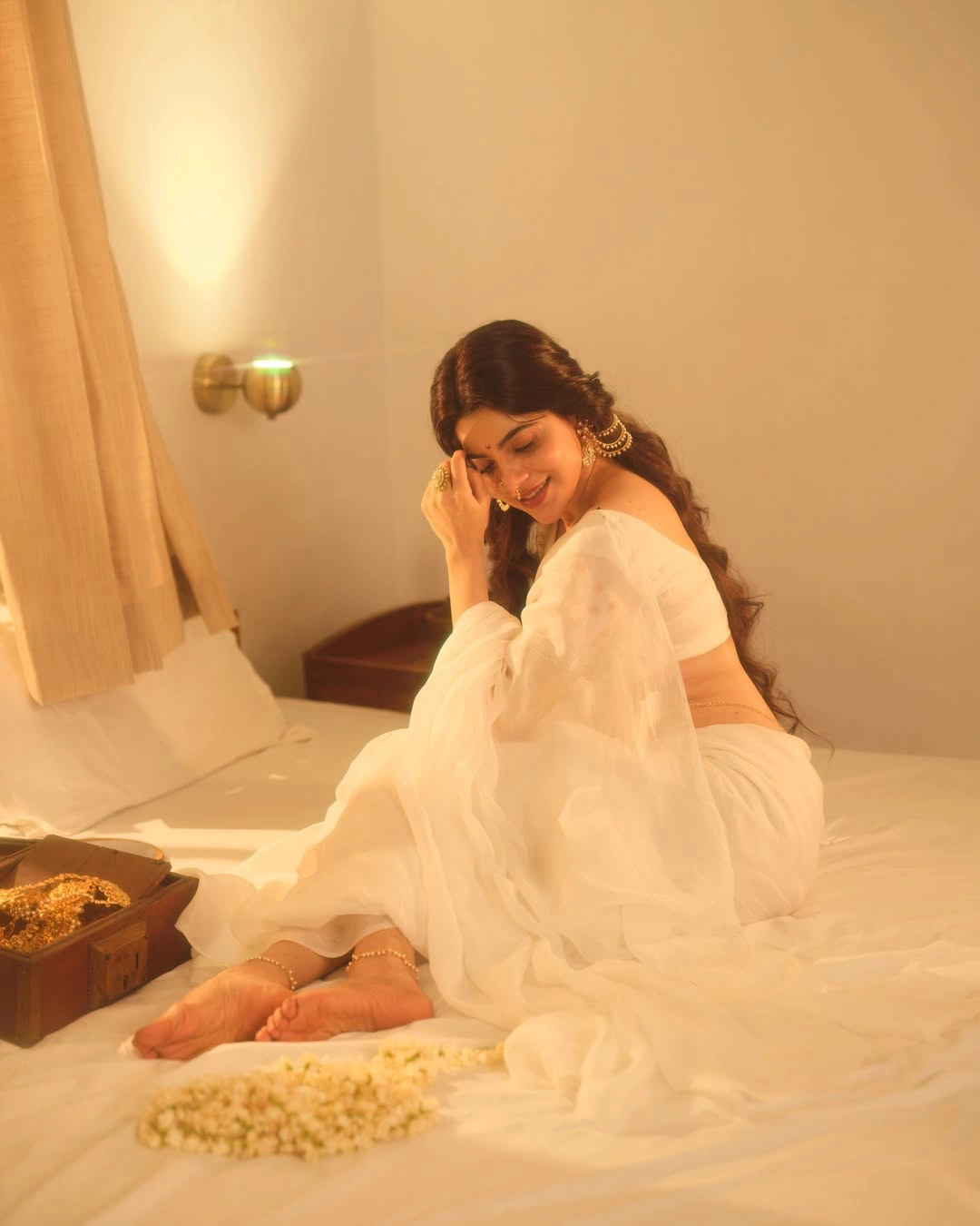 Divyabharathi Shines in Saree