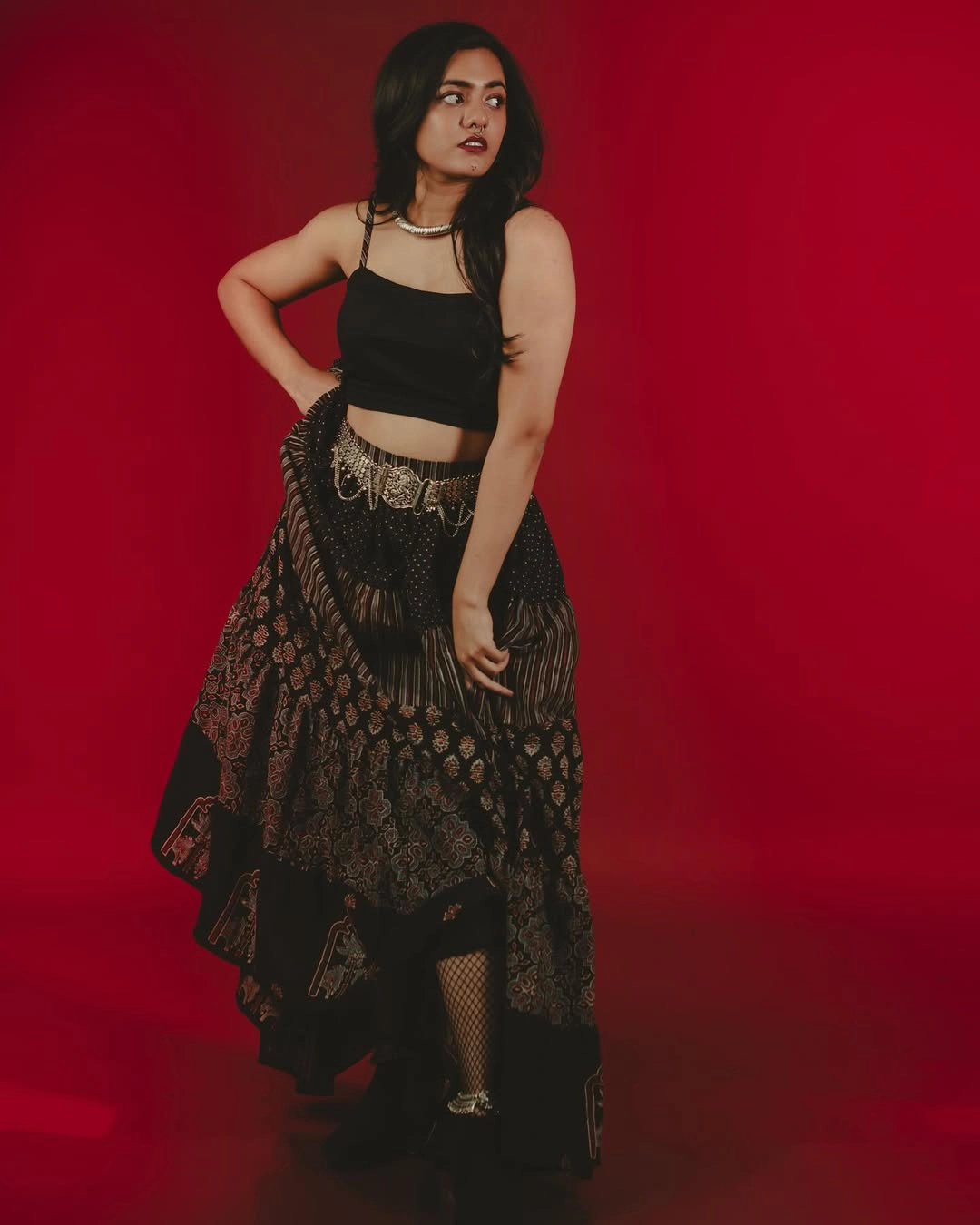Femina George Malayalam Actress Acting in Allu Arjun Raaka Movie