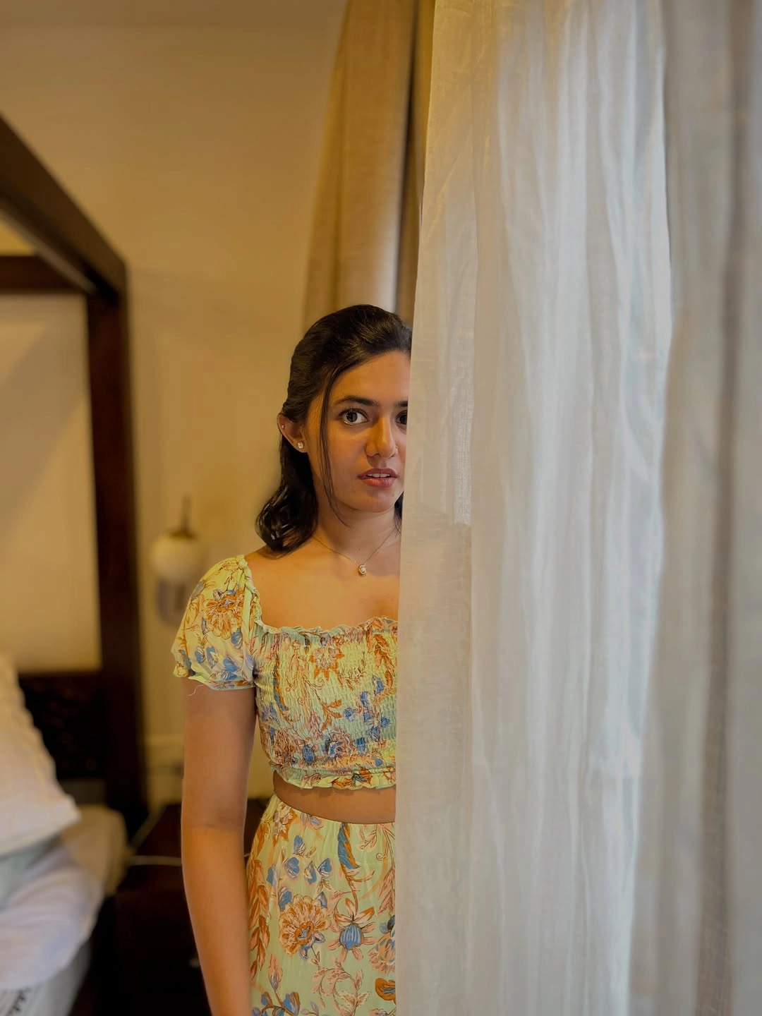 Femina George Malayalam Actress Acting in Allu Arjun Raaka Movie