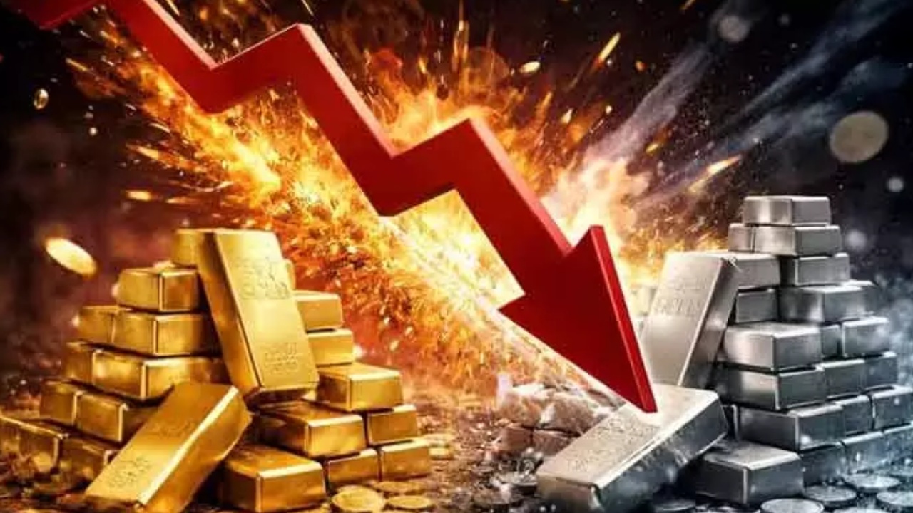 Gold Silver Price Today : ఒక్కసారిగా కుప్పకూలిన గోల్డ్ రేటు.. కారణం ఇదే.. ఏపీ, తెలంగాణలో 22, 24 క్యారెట్ల ధరలు ఇవే..