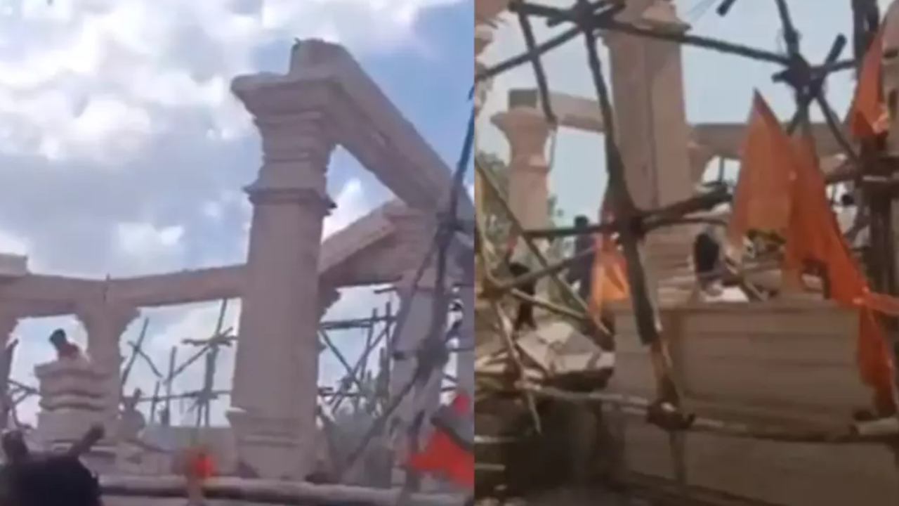 Hanuman Temple : హనుమాన్ ఆలయంలో విషాదం.. మండపం కూలి ఏడుగురు మృతి, శిథిలాల్లో ఇంకా 25 మంది?