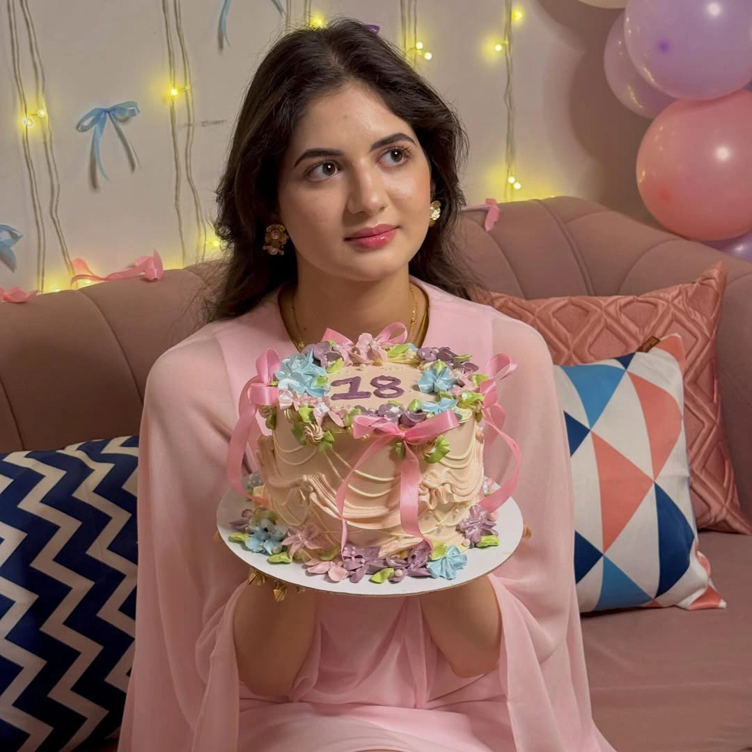 Harshaali Malhotra 18th Birthday Celebrations Photos