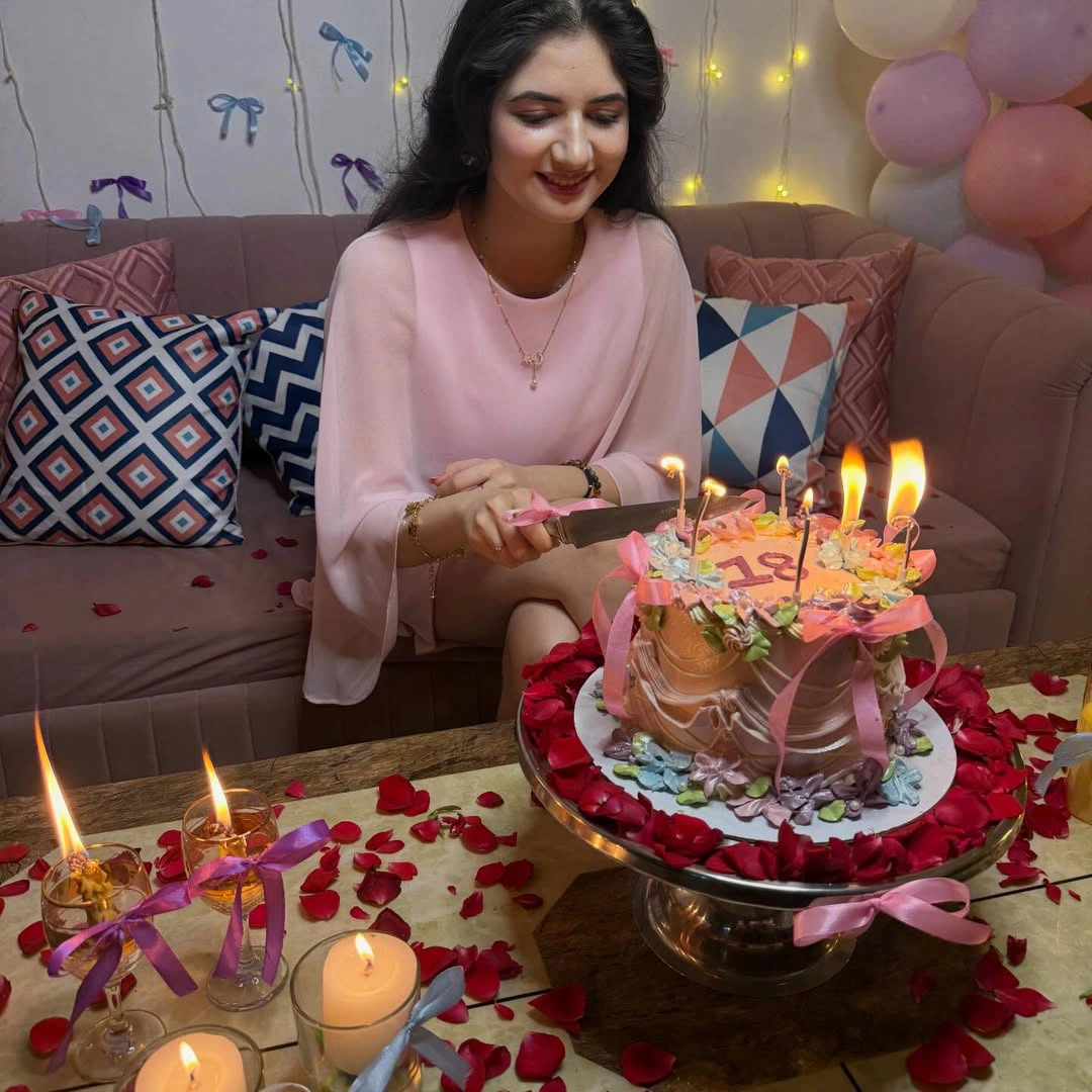 Harshaali Malhotra 18th Birthday Celebrations Photos