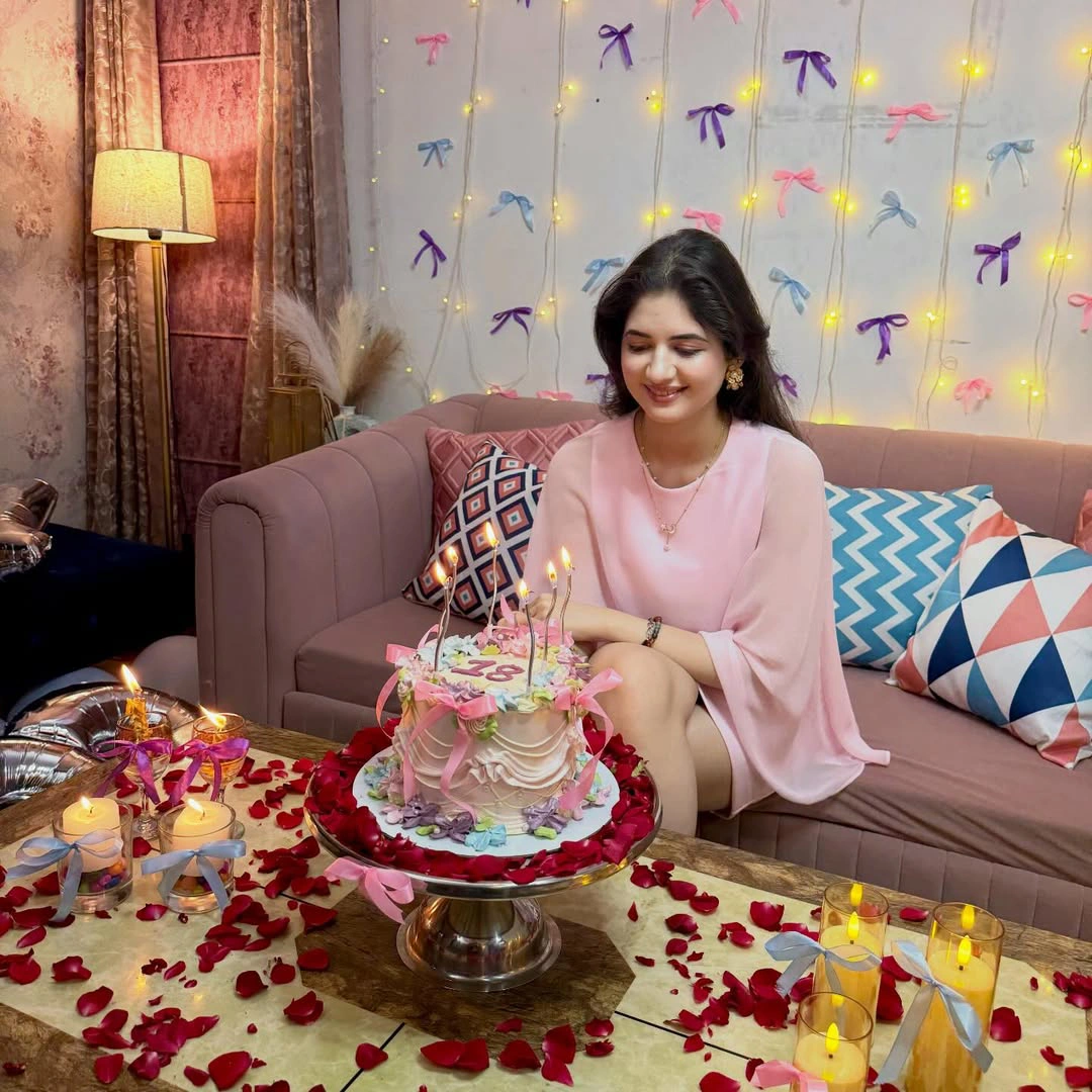 Harshaali Malhotra 18th Birthday Celebrations Photos
