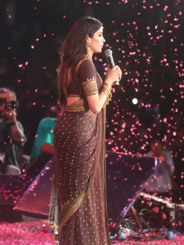 Janhvi Kapoor Photos from Peddi Pre Release Event