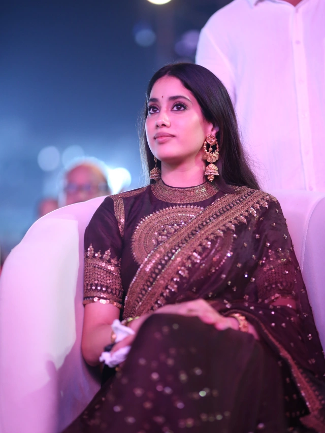 Janhvi Kapoor Photos from Peddi Pre Release Event
