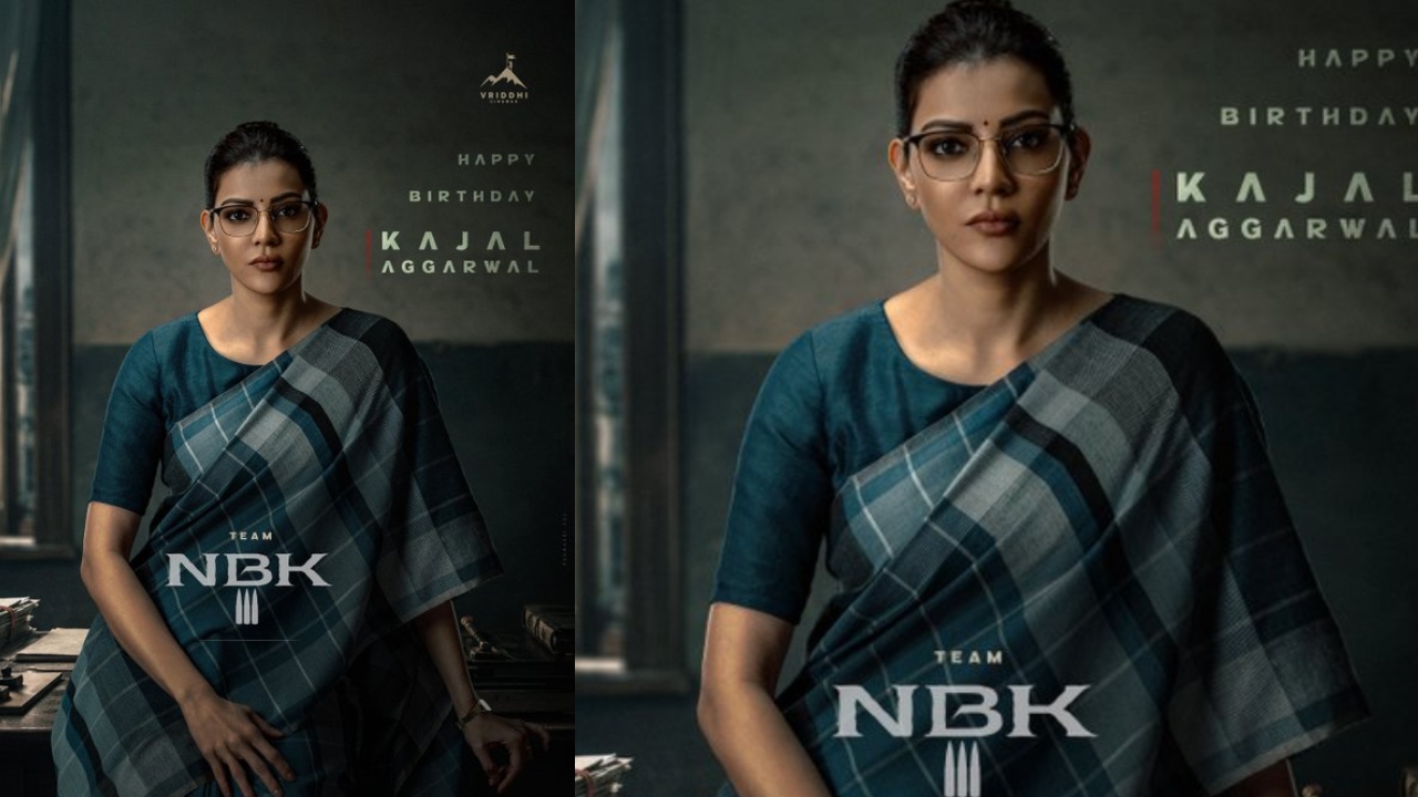 NBK 111 : బాల‌య్య మూవీలో కాజ‌ల్ అగ‌ర్వాల్‌.. ఫ‌స్ట్ లుక్ పోస్ట‌ర్ అదిరిపోయింది