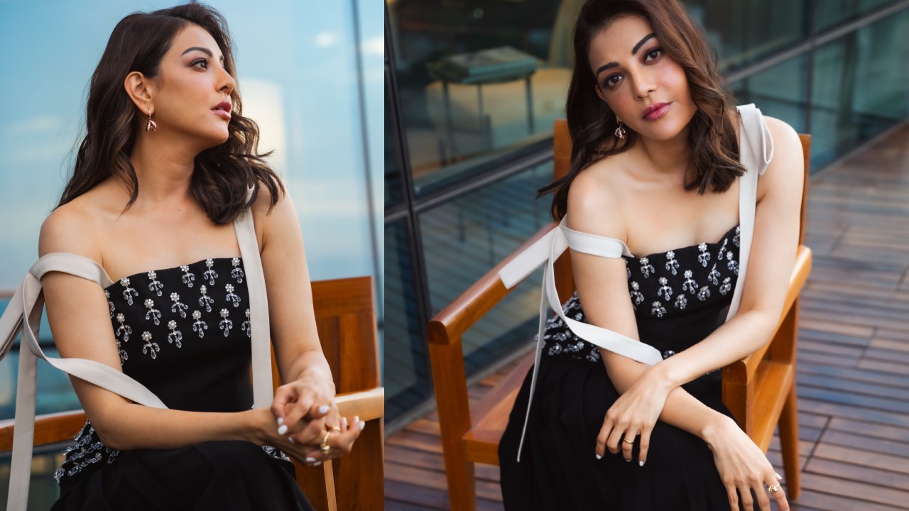 Kajal Aggarwal : బర్త్ డే స్పెషల్.. బ్లాక్ డ్రెస్ లో కవ్విస్తున్న కాజల్ అగర్వాల్..