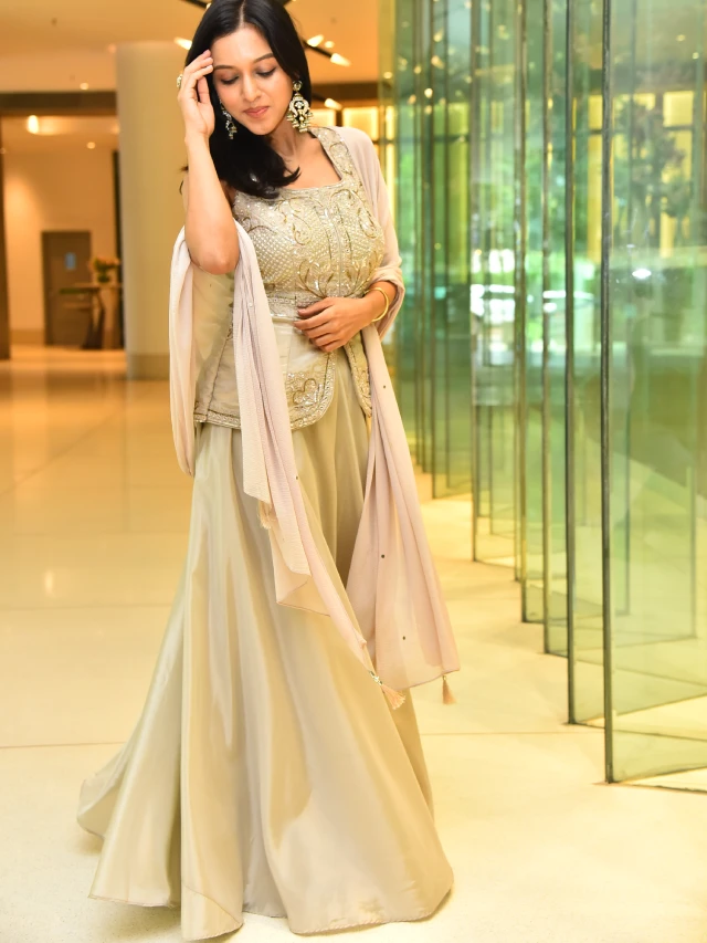 Kavya Anil Cute Looks From Vanda Devullu Pre Release Event