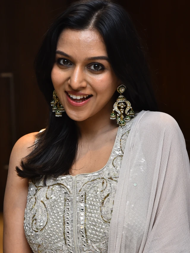 Kavya Anil Cute Looks From Vanda Devullu Pre Release Event