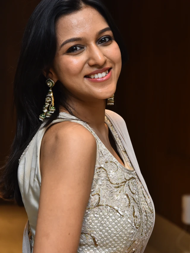 Kavya Anil Cute Looks From Vanda Devullu Pre Release Event